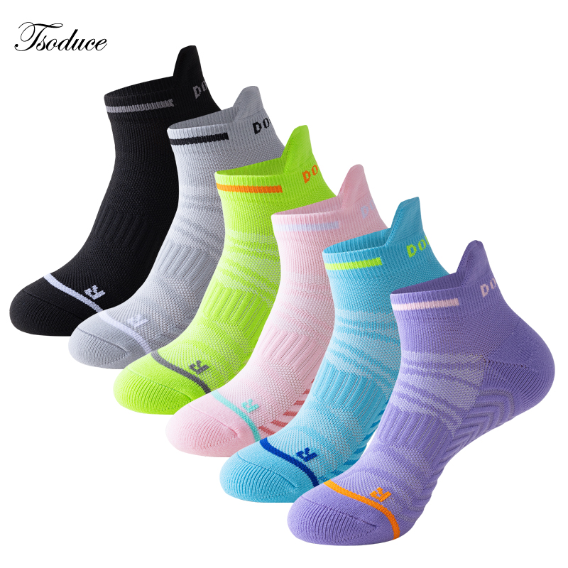 Athletic Sock Cushion - 通気性と滑り止めのランニングソックス,スポーツ,マラソン,バドミントン用