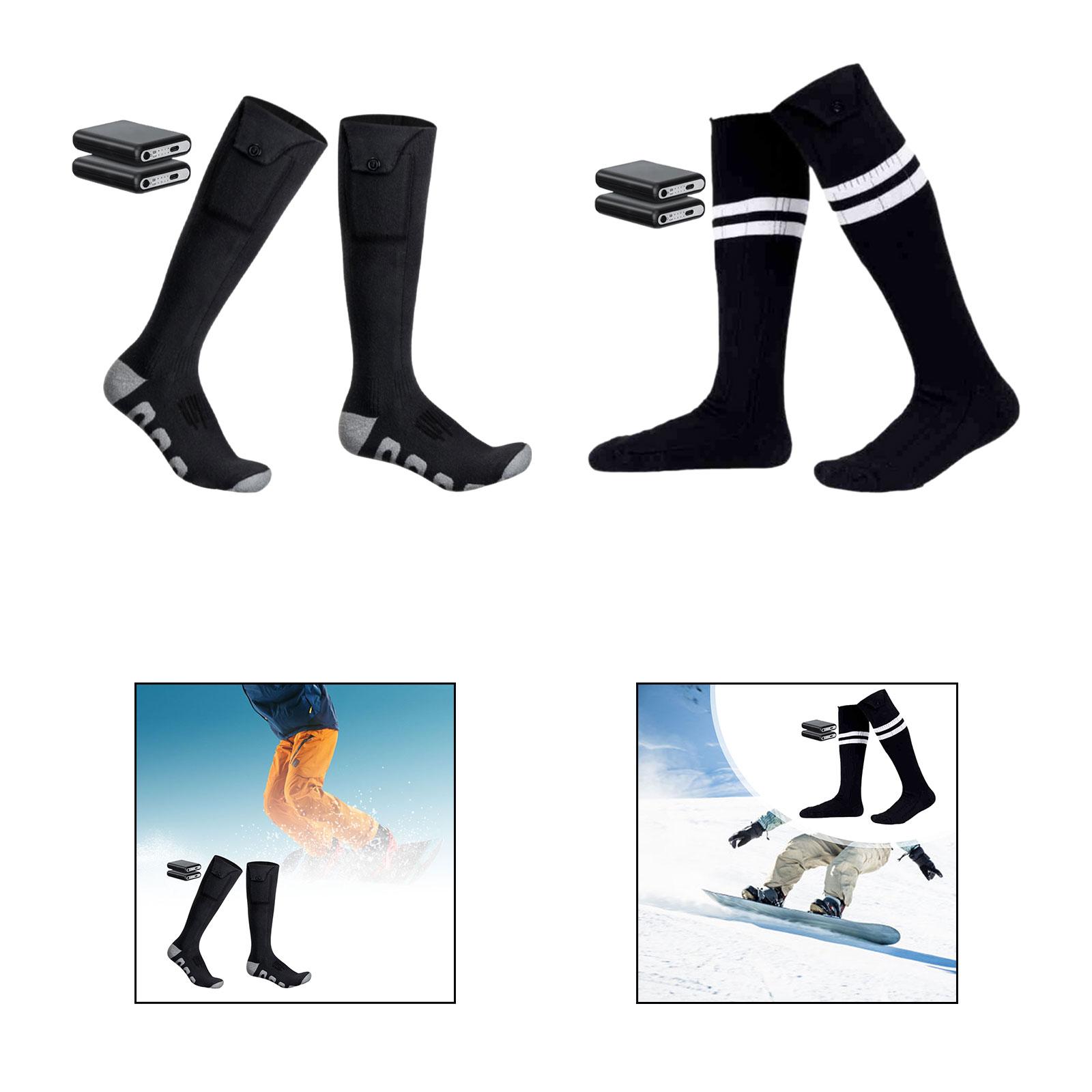 Thermal Sock Winter - 加熱ソックス ロング加熱ソックス 快適な冬用暖かいソックス 洗濯可能なサーマルソックス