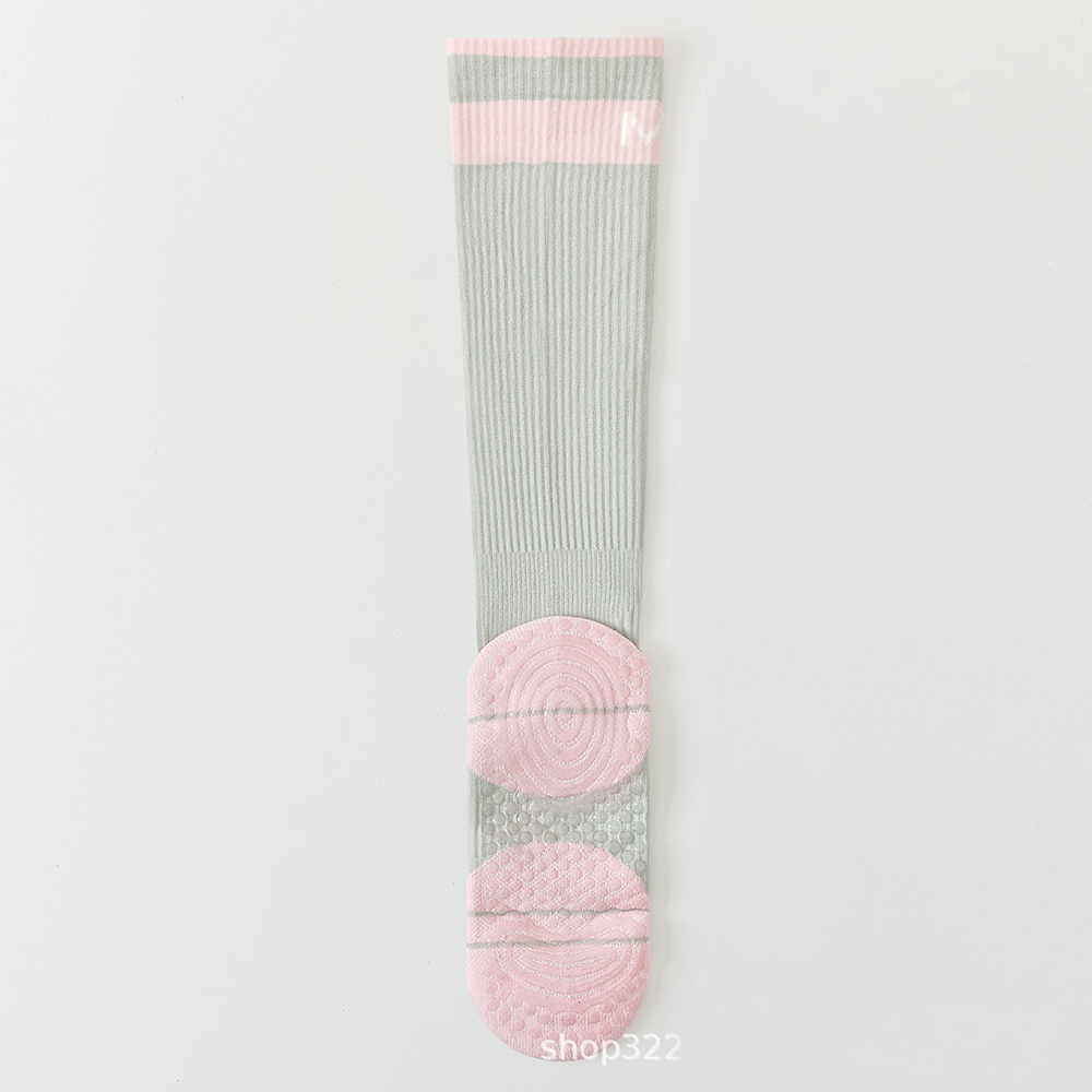 プロ仕様のピラティス・ヨガ用ソックス。女性向け、シリコン製の - Knee High Sock Women のレビューと価格