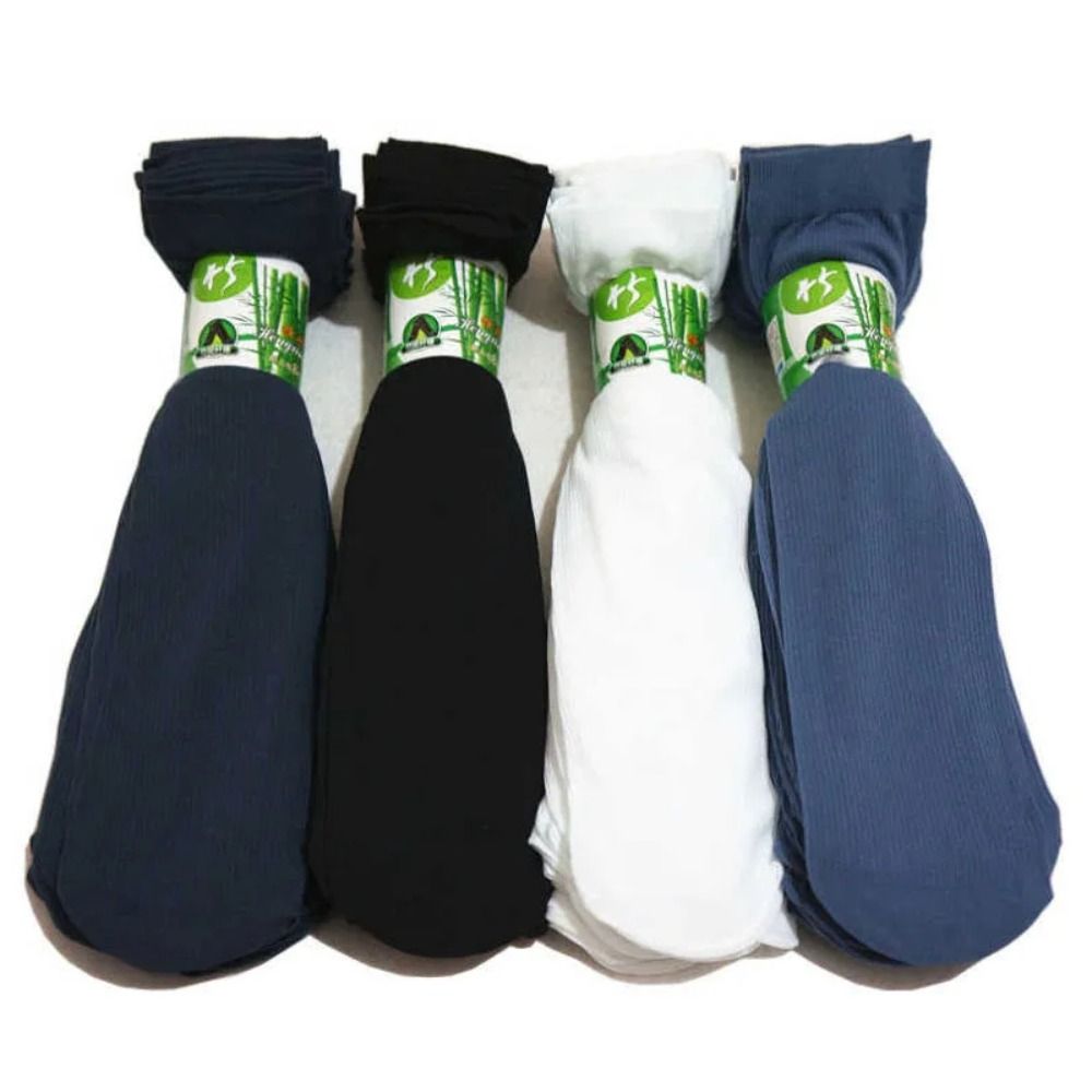 10足セット、通気性に優れたメンズ用アイスシルクソックス、柔 - Silk Sock Bamboo のレビューと価格