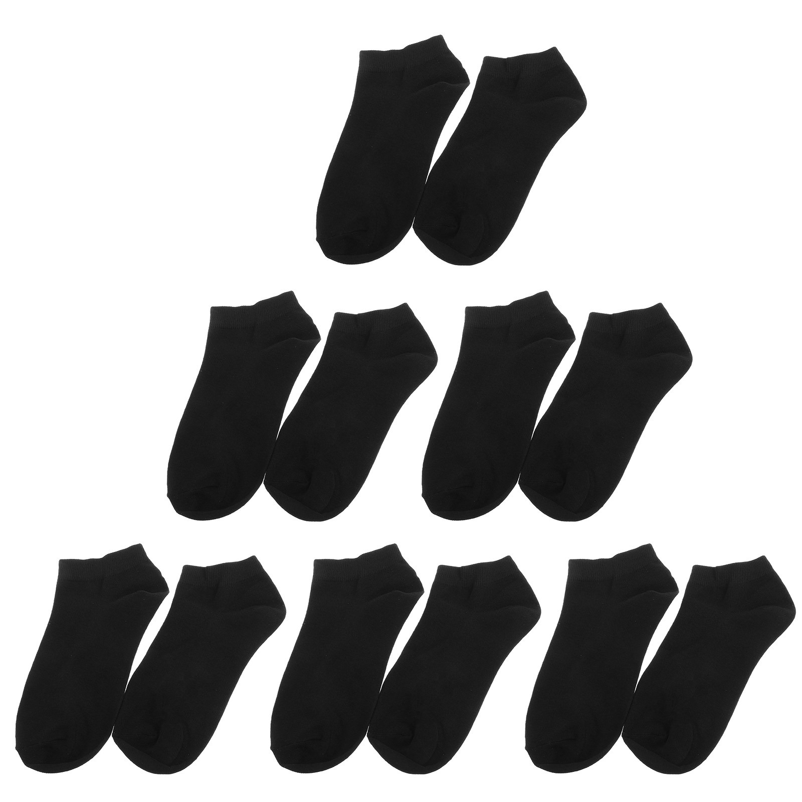 6足セット 女性用 コットン素材のボートソックス、目立たない - Invisibility Sock Loafer のレビューと価格