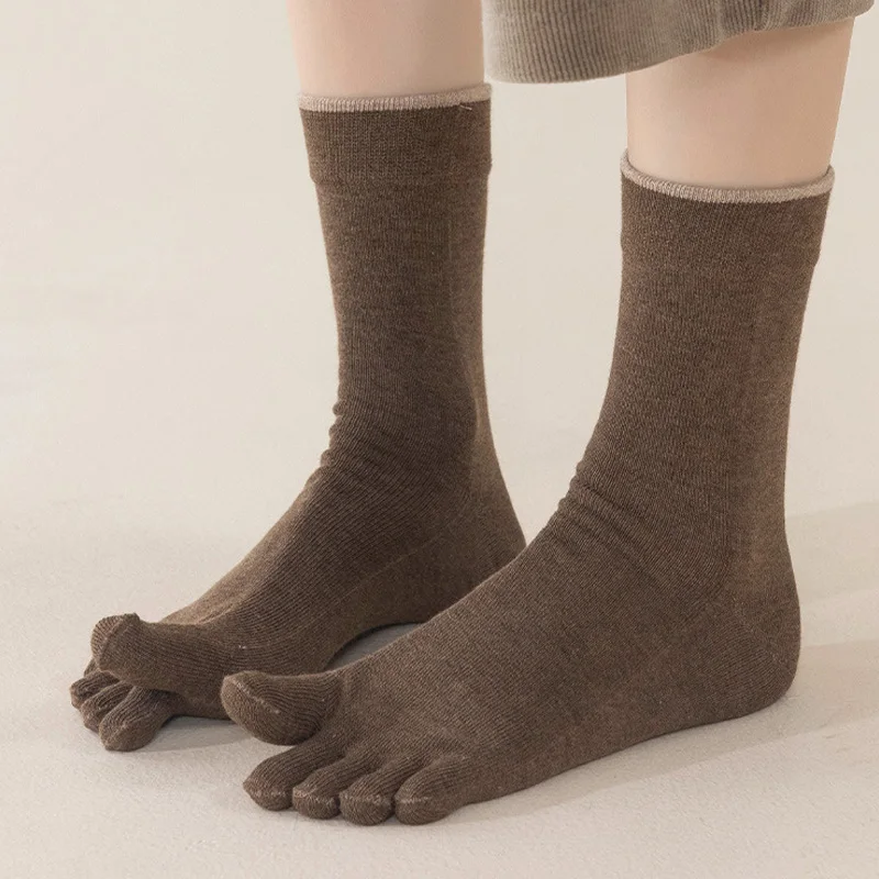 5/10足組 メンズウールトゥソックス 厚手で暖かく通気性の - Thermal Sock Winter のレビューと価格