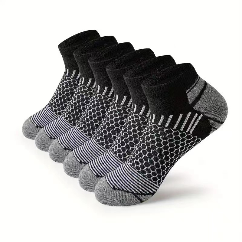 12 ペアメンズアスレチックソックス足首ランニングサイクリン - Ankle Sock Low Cut のレビューと価格