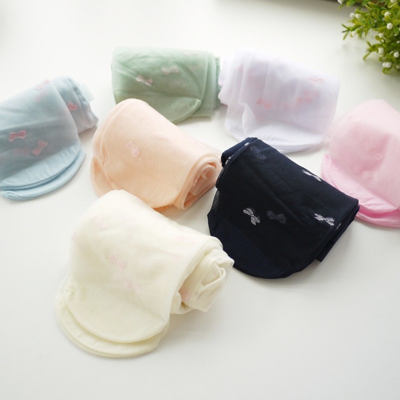 女の子のための透明なプリントのタイツ,ジャカード,薄い,白, - Tights Pantyhose Sheer のレビューと価格